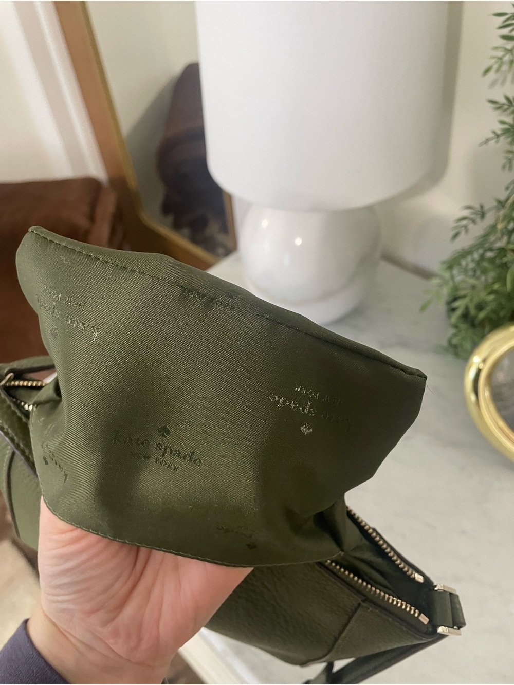 Kate Spade Monica Small Crossbody Bag, Enchanted Green - Picture 2 of 10